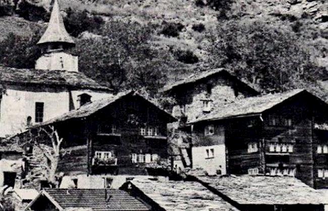 Dorf Baltschieder 1921