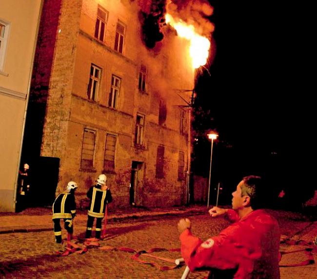 267 Mal musste der Brandschutzfachmann in Saas-Fee im vergangenen Jahr ausrücken. 