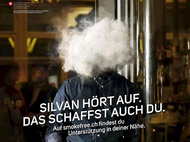 Plakat der neuen BAG-Kampagne gegen das Rauchen