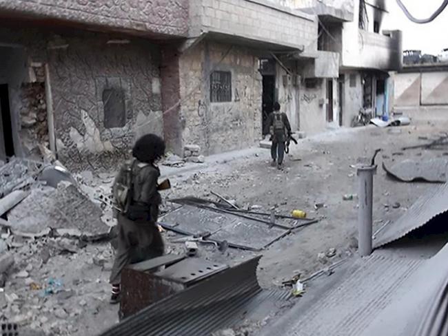 Tödliche Falle für Zivilisten: IS-Hochburg Rakka (Archiv)