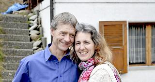 Schmieden Zukunftspl&auml;ne: Toni Heinen mit seiner Barbara.