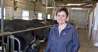 Eveline Bayard ist die neue Pr&auml;sidentin der Ringkuhfreunde Oberwallis.