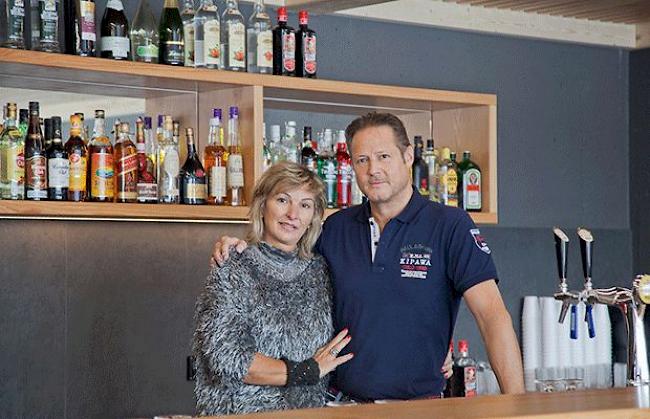 Das Wirtepaar Rita und Christoph Imboden.