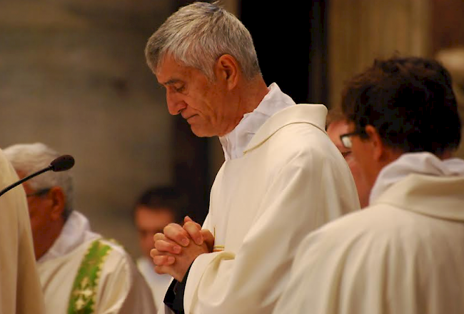 Der Sittener Bischof Jean-Marie Lovey: beten für die Rekruten der Garde und deren Familien.