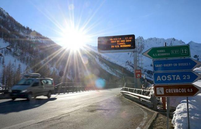 Passstrasse des Grossen St. Bernhards