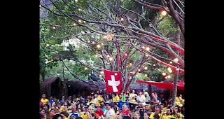Volles Haus beim Spiel Brasilien-Kamerun