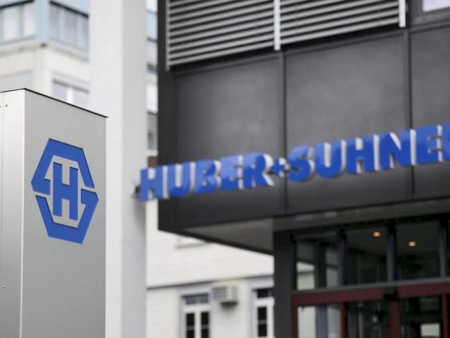 Logo der Firma Huber und Suhner AG in Herisau