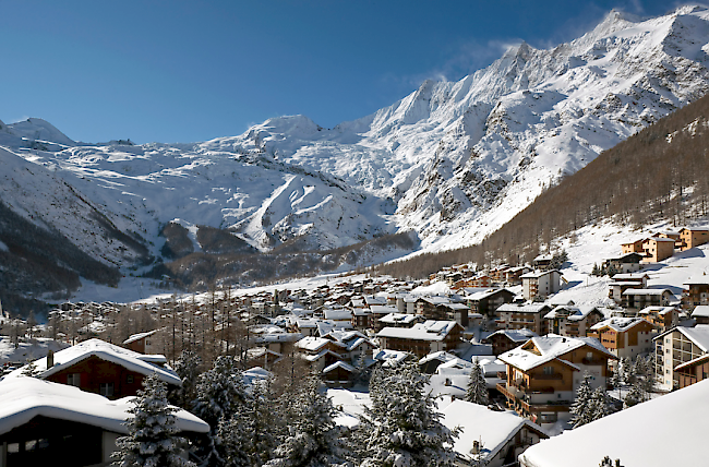 Im vergangenen Winter verzeichnte die Tourismusdestination Saas-Fee/Saastal weniger Übernachtungen als im Jahr zuvor.s