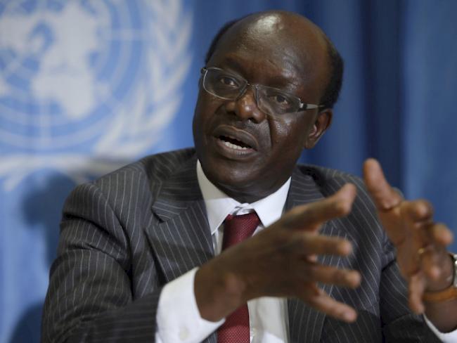 UNCTAD-Generalsekretär Mukhisa Kituyi in Genf