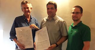 Johan de Meij, Daniel Schmidt und Ephrem Lengacher