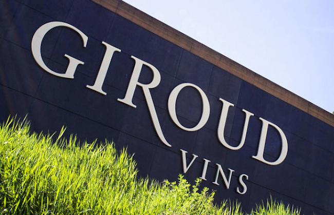 Das Logo von Giroud Vins in Sitten.