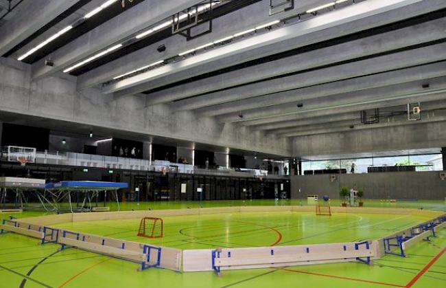 Die Dreifachturnhalle vereint in sich verschiedene Räumlichkeiten.