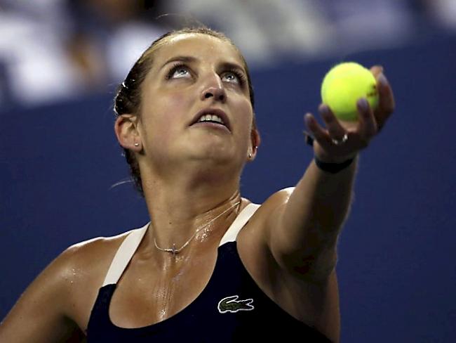Timea Bacsinszky startete mit einem Sieg in die neue Saison