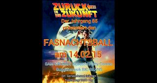 Der Gr&auml;chner Fasnachtsball &laquo;Zur&uuml;ck in die Zukunft&raquo;