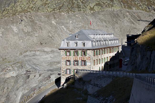 Timeout. Das historische Hotel Belvédère am Furkapass und am Rande des Rhonegletscher bleibt im Sommer 2015 geschlossen. 