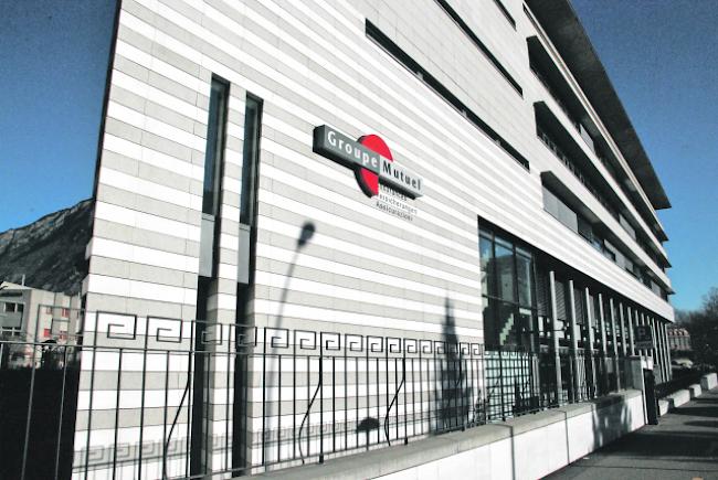 Die Groupe Mutuel mit ihrem Hauptsitz in Martinach zählt gesamthaft rund 1,4 Millionen Millionen Versicherte.