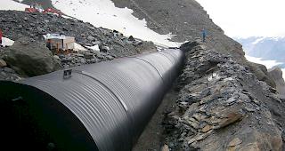 Der Speichertank unterhalb der H&ouml;rnlih&uuml;tte. 