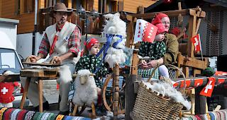 Der 1. August-Umzug in Saas-Grund