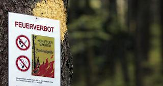 Das generelle Feuerungsverbot gilt im Oberwallis weiterhin. 