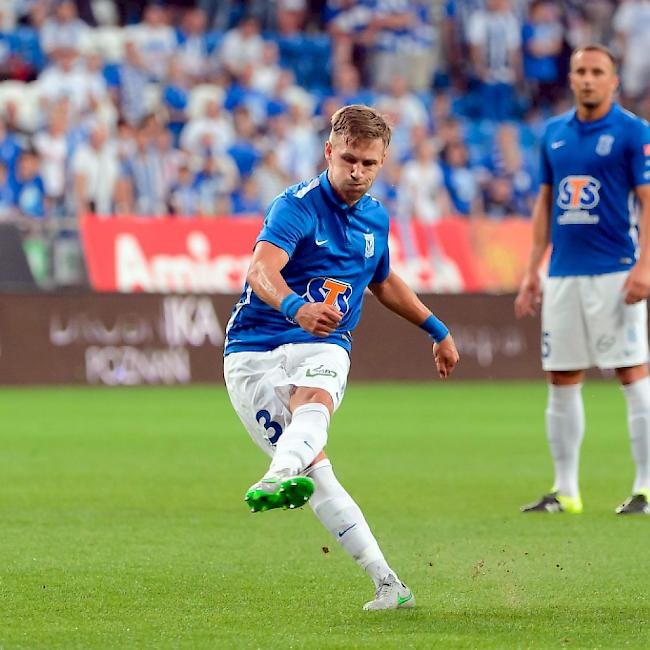 Machte für Lech Poznan mittels Freistoss alles klar: Barry Douglas