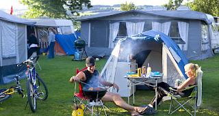 150 Camper mussten in Arolla evakuiert werden. (Symbolbild)