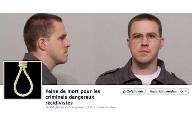Die Facebook-Seite von Jean-Luc Addor. 