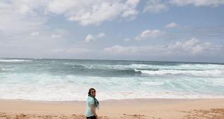 Lara Tenisch in Hawaii