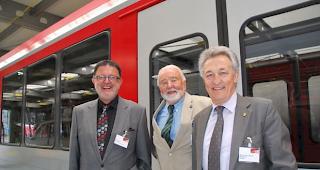 Rolf Escher, Daniel Lauber und Hans-Rudolf Mooser: Die Wegbereiter und Umsetzer der Fusion von 2003.