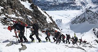 Die Patrouille des Glaciers wird im kommenden Jahr vom 27. April bis am 3. Mai ausgetragen. 