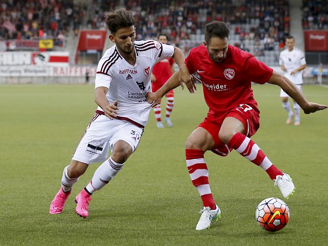 Naser Aliji (links) kehrt wieder zum FCB zurück