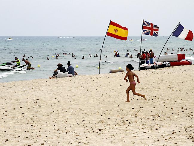 Tunesien möchte wieder viele Touristen an seinen Stränden sehen, wie hier im August in Hammamet