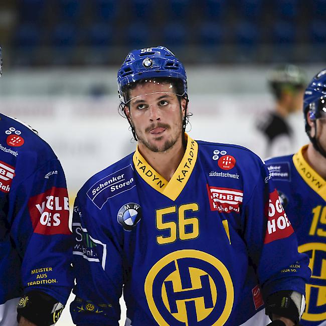 Leistungsträger Dino Wieser (Mitte) bleibt dem HCD bis 2019 erhalten