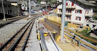 Totalumbau. In diesen Tagen steht in Stalden ein weiterer Meilenstein bevor.