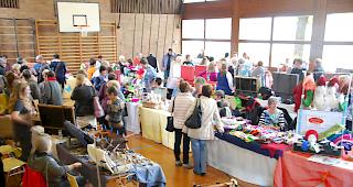 Insgesamt 40 St&auml;nde konnten die Besucherinnen und Besucher in der Mehrzweckhalle in Agarn bestaunen. 