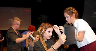 Jede einzelne Str&auml;hne muss sitzen.