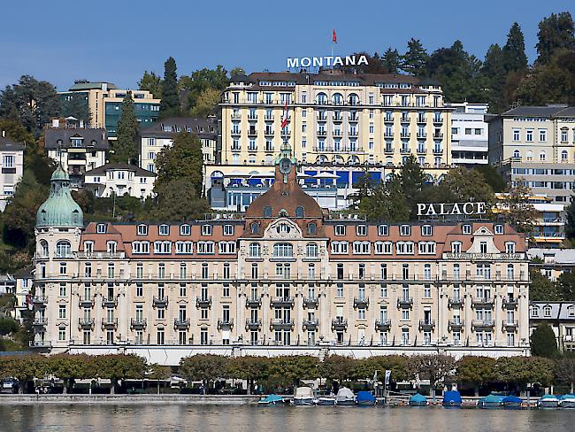 Das Hotel Palace in Luzern geht in chinesische Hände über. (Archiv)