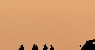 T&uuml;rkische Soldaten an der Grenze nach Syrien.(Archiv)