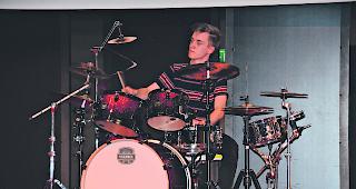 Klasseleistung. Benedikt Borter war in der Kategorie Drum-Set das Mass aller Dinge. Er holte sich bereits den dritten Walliser Meistertitel in Folge. 