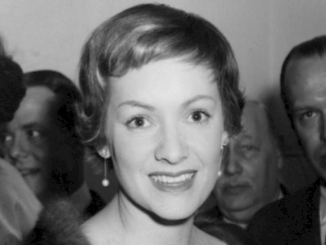 Ruth Leuwerik 1957 auf dem Höhepunkt ihrer Karriere. Am Dienstag ist die Schauspielerin mit 91 Jahren gestorben (Archiv).