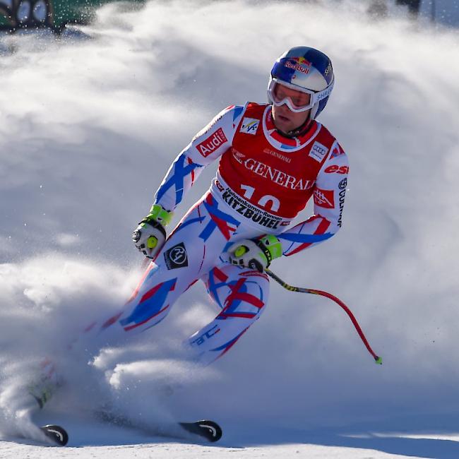 Alexis Pinturault gewinnt die Kombination in Kitzbühel zum dritten Mal hintereinander