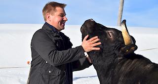 Eringerkuhhalter und SVP-Pr&auml;sident Toni Brunner