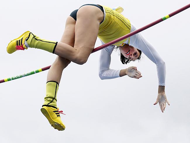 Jennifer Suhr startete gleich mit einem Weltrekord in die Olympiasaison