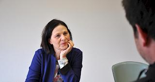 Staatsr&auml;tin und Sozialministerin Esther Waeber-Kalbermatten im RZ-Interview.