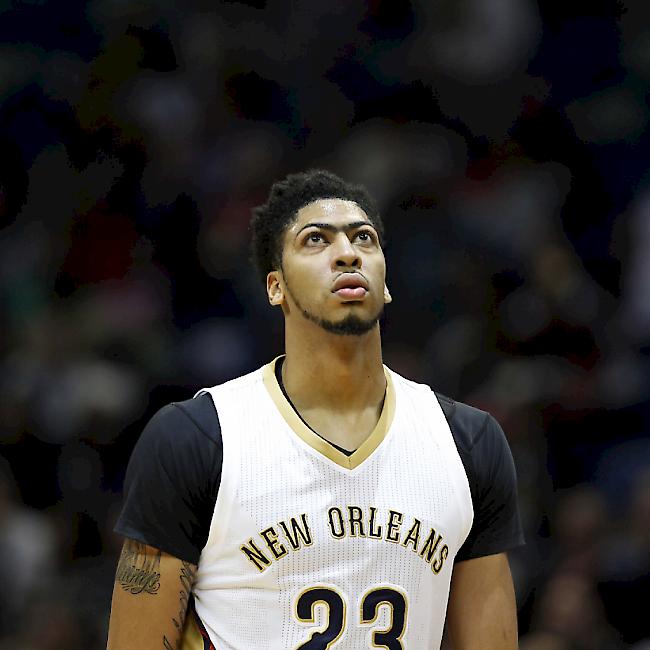 Erzielte am Sonntag 59 Punkte: Anthony Davis von den New Orleans Pelicans
