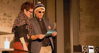 Schnappsch&uuml;sse aus &laquo;Winternet&raquo; mit Lionel Dellberg im Schloss Leuk.