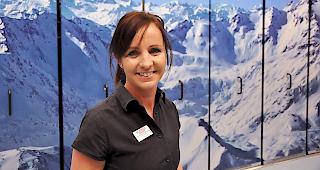 Chantal Walker wurde 2008 zur sch&ouml;nsten Skilehrerin gew&auml;hlt: &laquo;Ich habe mich riesig dar&uuml;ber gefreut.&raquo;