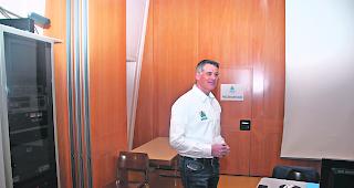 Dean Henzen: &laquo;Auf der ganzen Strecke k&ouml;nnen Laternen mit Spr&uuml;chen ausgelegt werden.&raquo; 