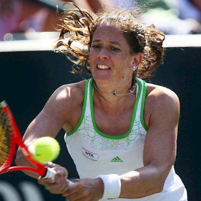 Patty Schnyder - hier im Jahr 2011 - startete insgesamt 15 Mal beim WTA-Turnier in Charleston