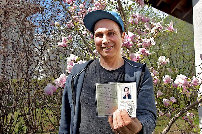 Michel Villa mit seiner italienischen ID. «Ich habe grosse Freude daran», sagt er.