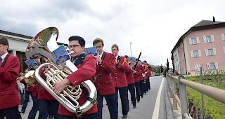Voller Einsatz scheint bei der Jugendmusik Glis Pflicht zu sein.